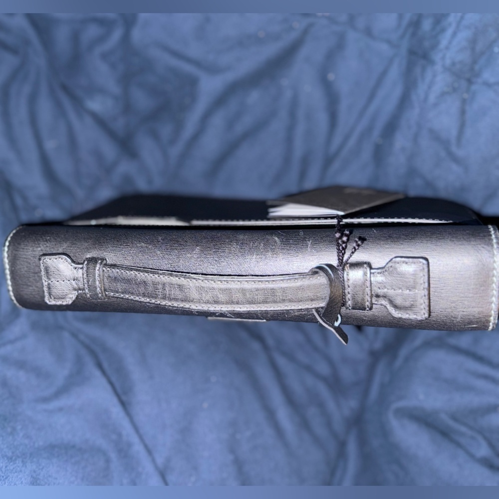 Dunhill Sidecar Gunmetal Pochette L3F290A (Black) - NWT - Picture 10 of 12